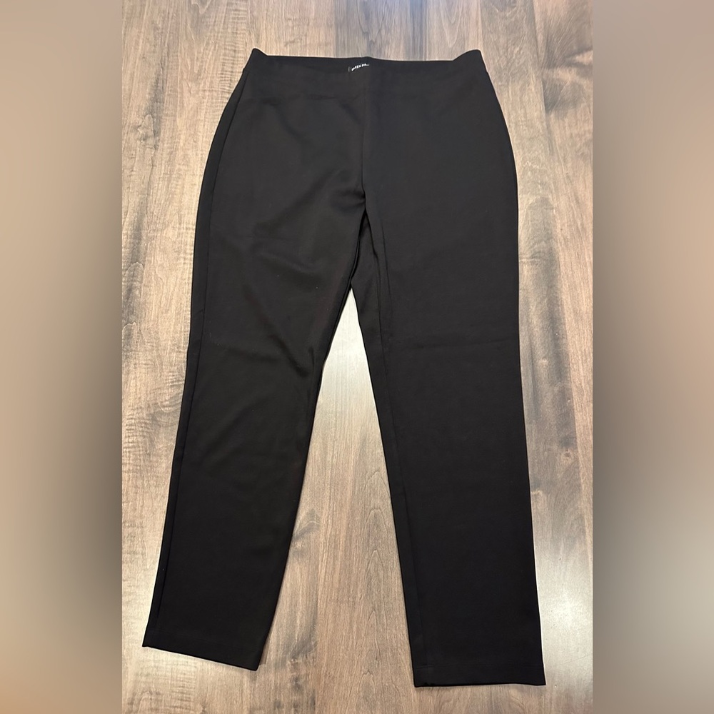 Eileen Fisher Black Slim Ankle Pant